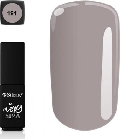 Llak hibrid për thonj Silcare Flexy, nr. 191, 4.5ml