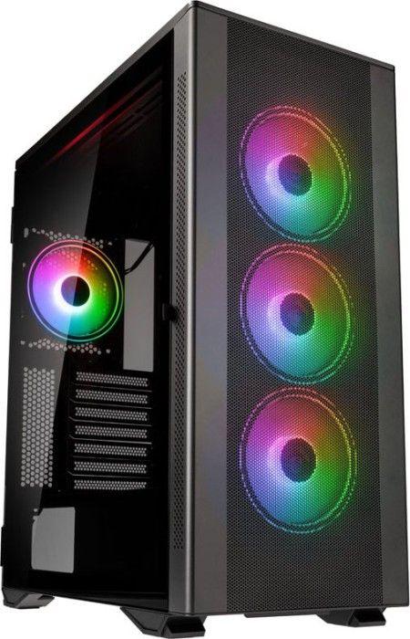 Kasë kompjuteri Kolink Stronghold Prism Midi Tower, e zezë
