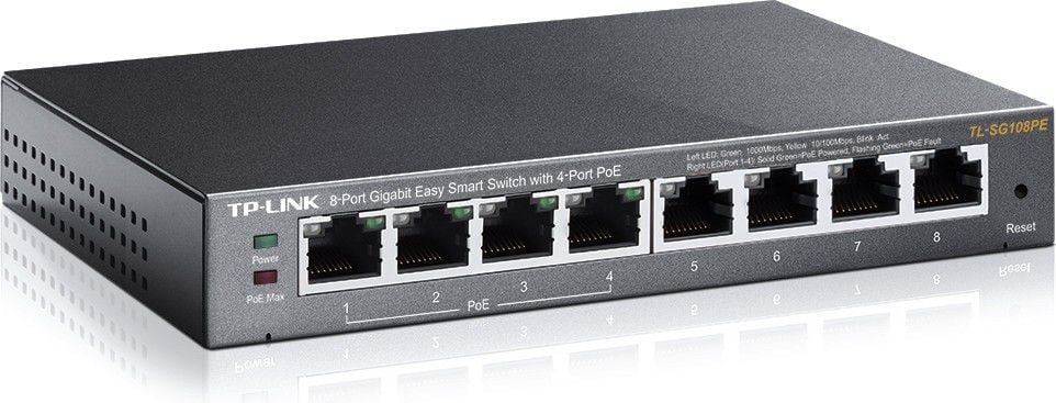 Ndërprerës TP-Link TL-SG108PE