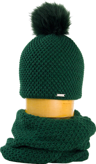 Kapele për femra Karpet, e gjelbërt