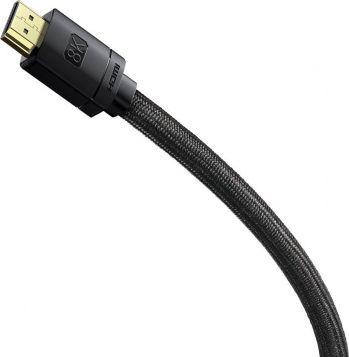 Kabllo Baseus HDMI - HDMI, e zezë, 3 m