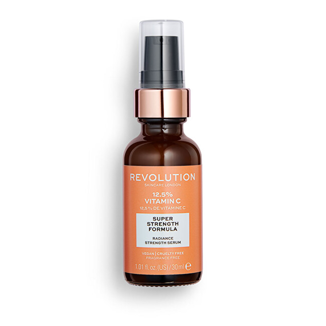 Serum për fytyrë Revolution Skincare 12.5% Vitamin C, 30 ml Serum për fytyrë Revolution Skincare 12.5% Vitamin C, 30 ml