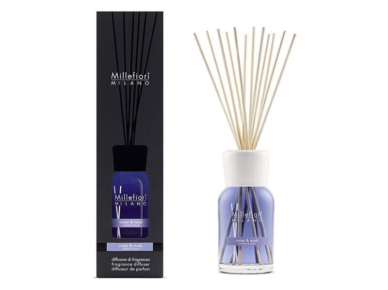 Арома дифузер Millefiori Milano Natural Violet & Musk, 500 мл