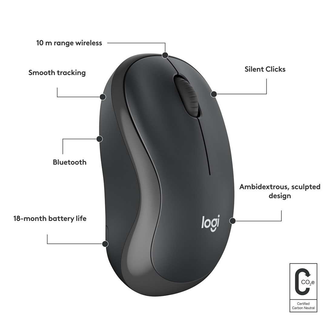 Глувче Logitech M240, Bluetooth