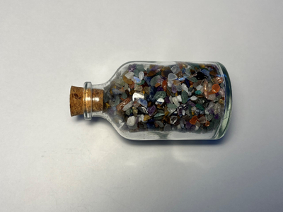 Gurë natyral Dar Chakra Mix, 8 cm, shumëngjyrësh