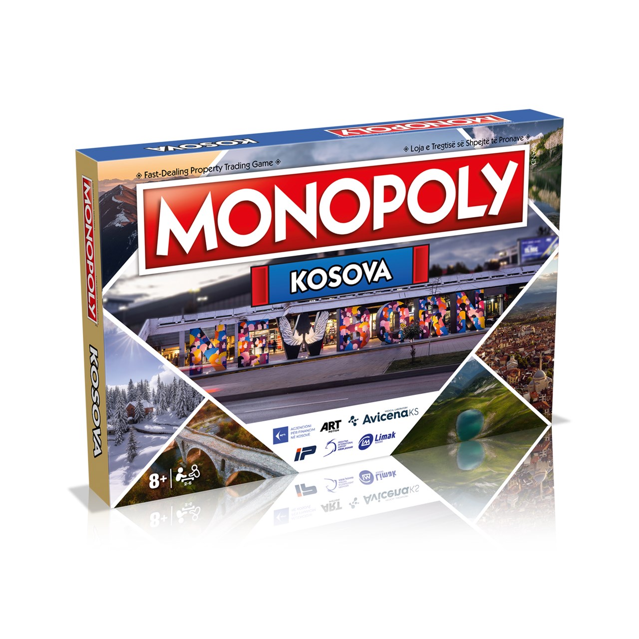 Lojë tavoline Monopoly Edicioni i Kosovës, 8+