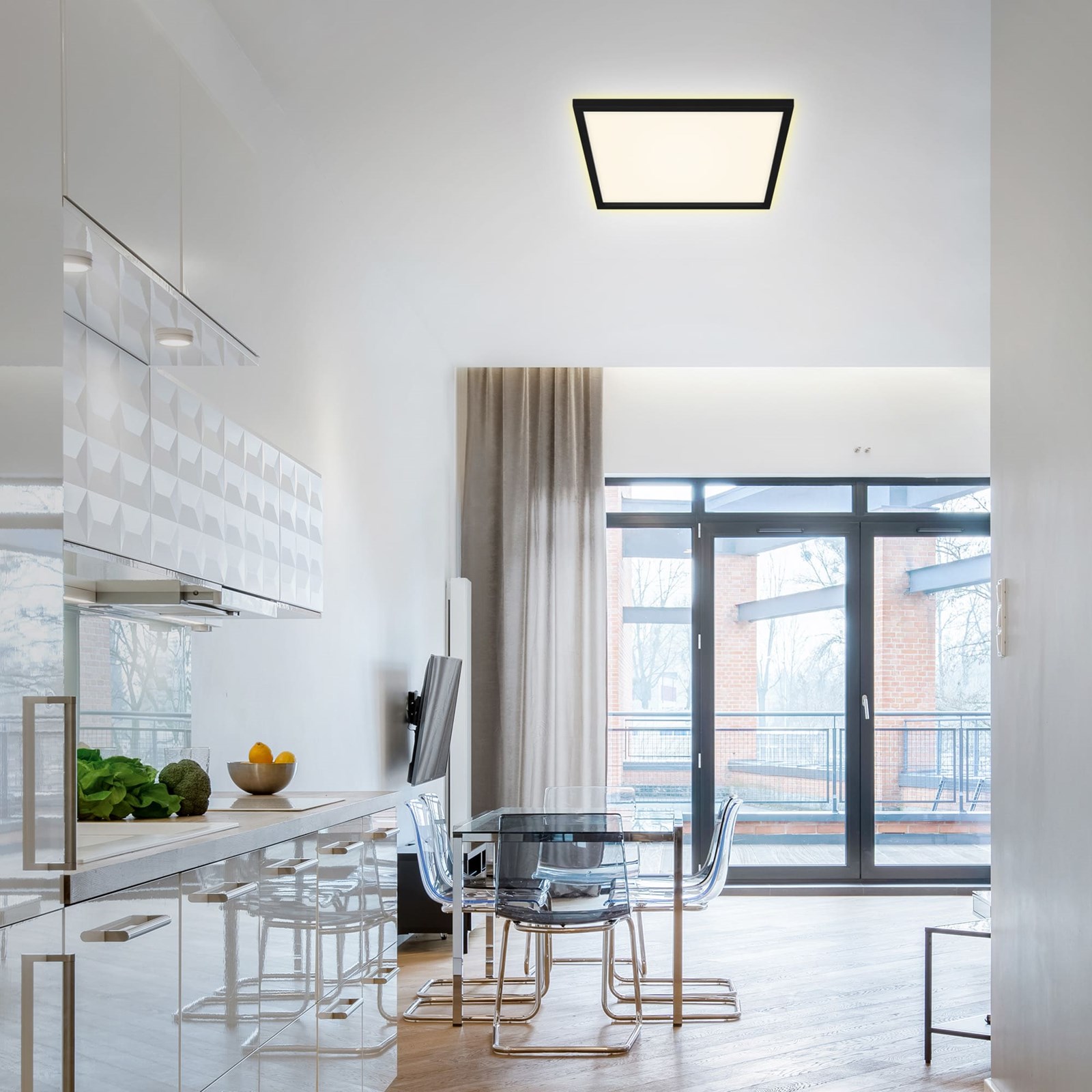 Ndriçues Briloner Led Panel 42,2 cm, 22W, 3000lm, i bardhë