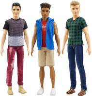 Kukull Barbie Fashionistas Stylish Ken, 28cm