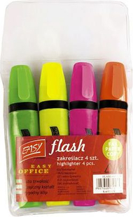 Set markera Easy, 4 copë, shumëngjyrësh Set markera Easy, 4 copë, shumëngjyrësh