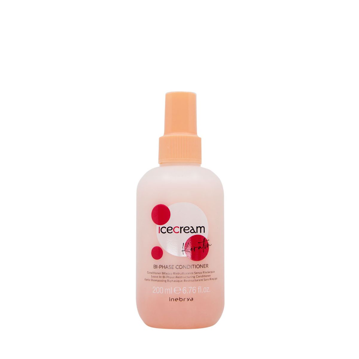 Balsam Inebrya Ice Cream Leave-In Keratin, 200 ml