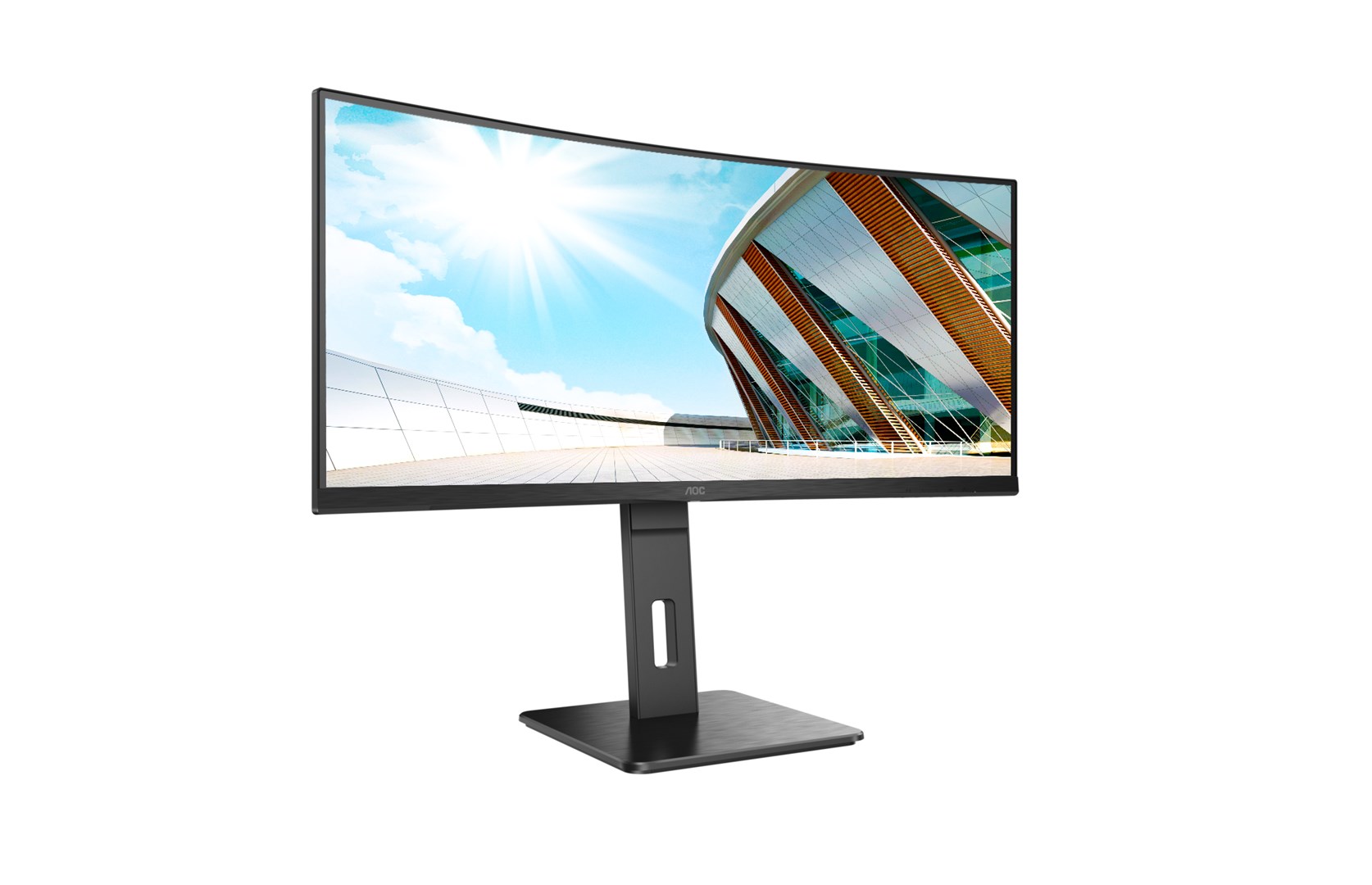 Monitor AOC P2 CU34P2A, 34", 3440 x 1440, 100 Hz, i zi