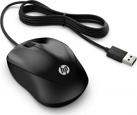 Maus HP 1000, me kabllo, USB, i zi
