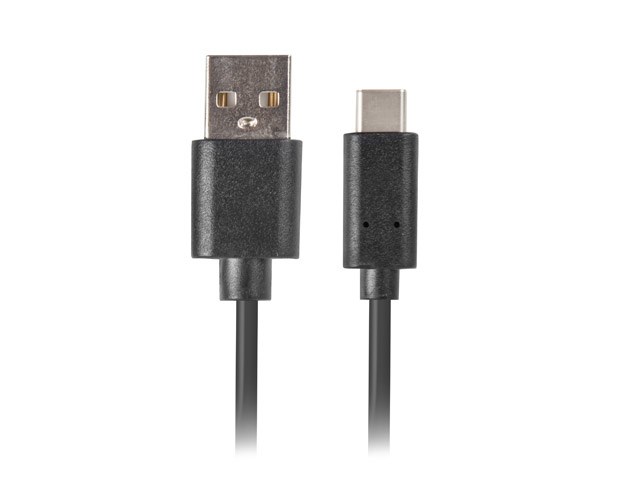 Кабел Lanberg, USB A / USB C, 1 m