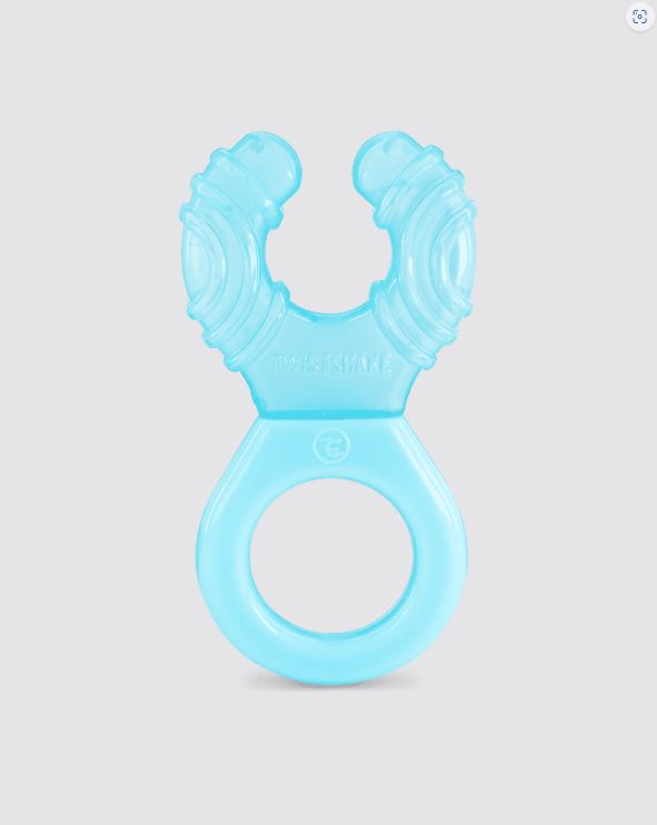 Unazë Dhëmbësh Twistshake 2+ Muaj, Pastel Blu