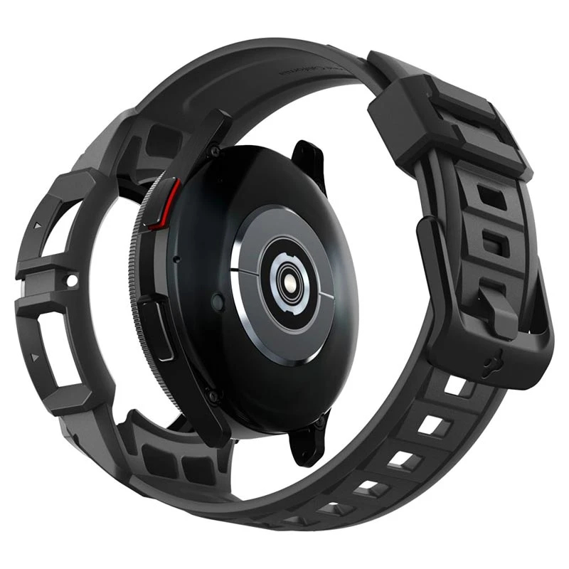 Rrip Spigen Rugged Armor Pro për orë Samsung Galaxy Watch6 Classic 47mm, i zi Rrip Spigen Rugged Armor Pro për orë Samsung Galaxy Watch6 Classic 47mm, i zi
