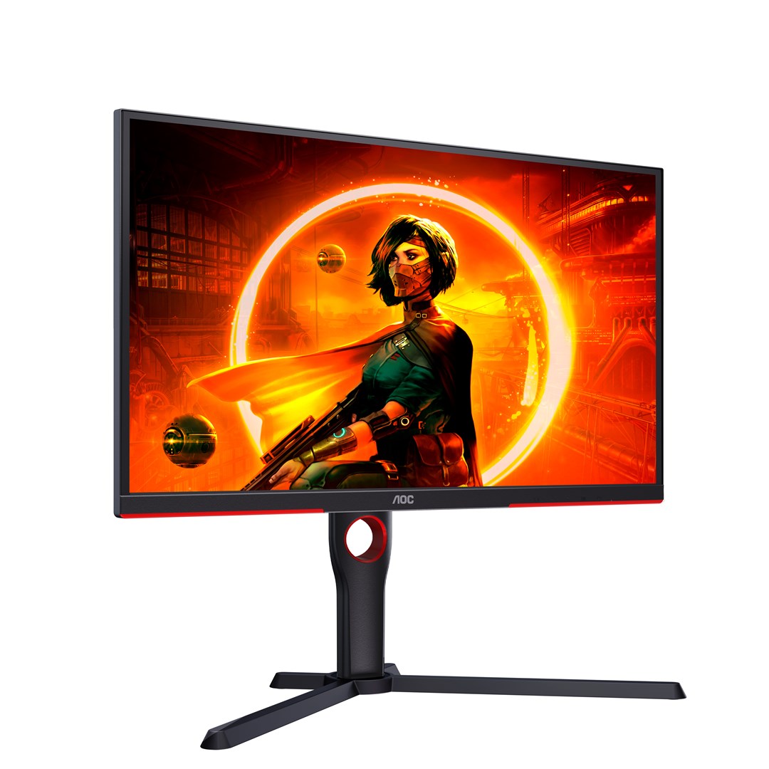 AOC 25G3ZM/BK Гејминг Монитор, 24.5  , FHD, 240 Hz, Црн