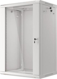 Kabinet për server Lanberg 19" 18U, i bardhë