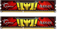 Memorie G.Skill Aegis, DDR3, 16 GB, 1333 MHz, CL9, F3-1333C9D-16GIS Memorie G.Skill Aegis, DDR3, 16 GB, 1333 MHz, CL9, F3-1333C9D-16GIS