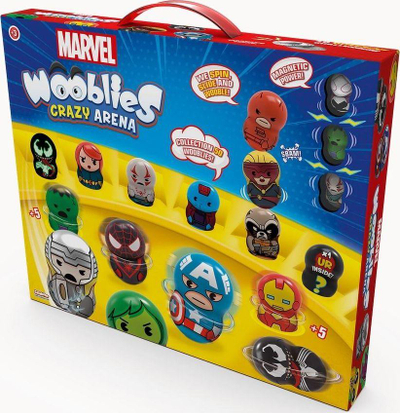 Lojë me figura Marvel Wooblies Crazy Arena (WBM005)