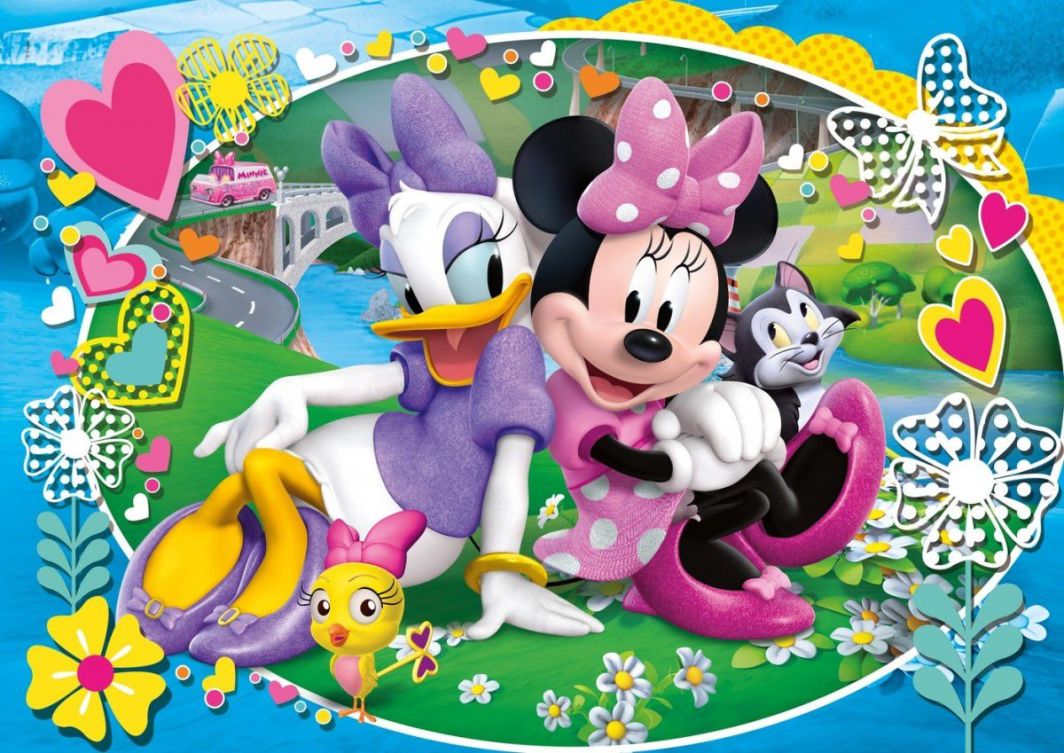 Clementoni Minnie Mouse Сложувалка, 104 Парчиња
