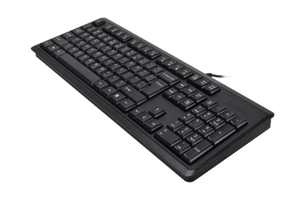 Tastierë universale A4 Tech KR-92, USB, e zezë