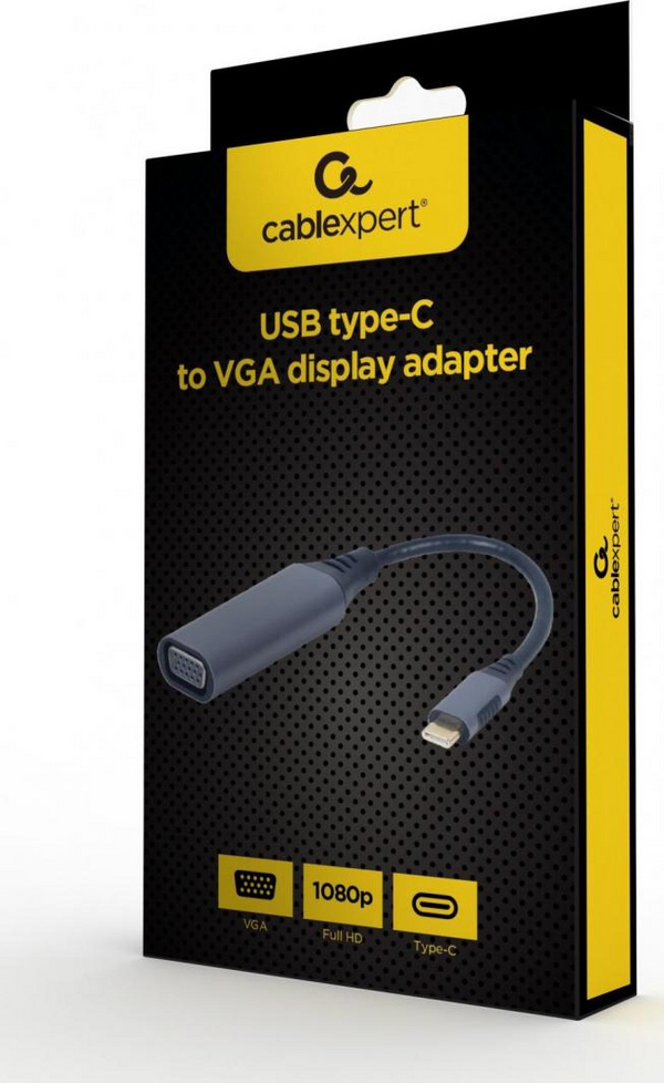 Адаптер Gembird USB-C во VGA 