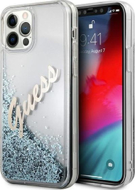 Mbrojtëse Guess GUHCP12LGLVSBL për iPhone 12 Pro Max, e kaltër