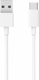 Kabllo Xiaomi, USB-A/ USB-C, 1m, i bardhë