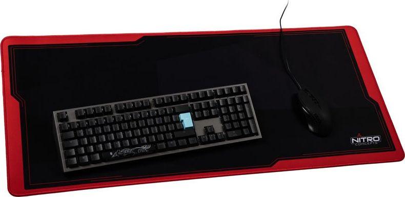 Mauspad Nitro Concepts Deskmat DM9, XL, i kuq