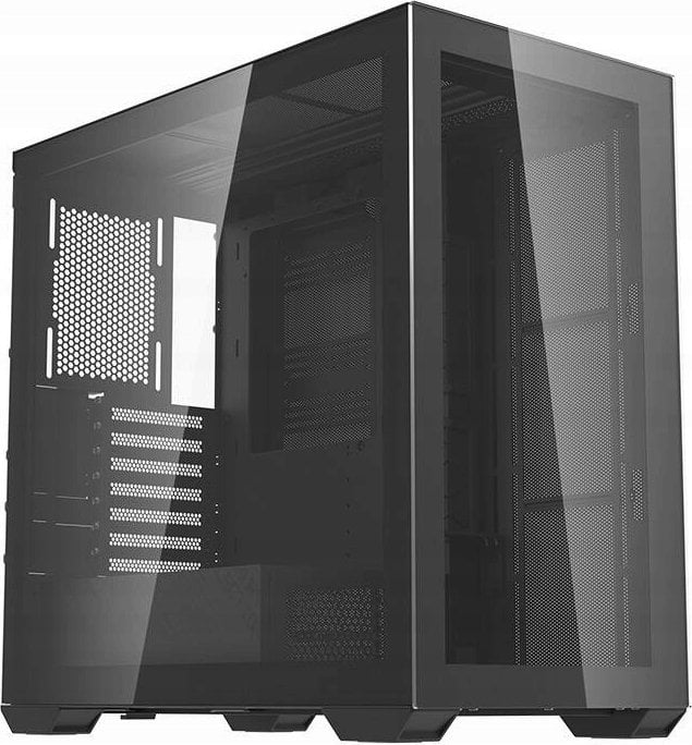 Kasë Darkflash DLX4000 Glass, e zezë, Midi Tower