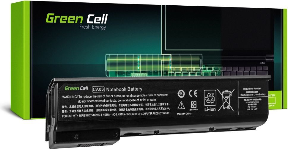 Bateri Green Cell CA06 CA06XL, HP ProBook 640 645 650 655 G1 (HP100)