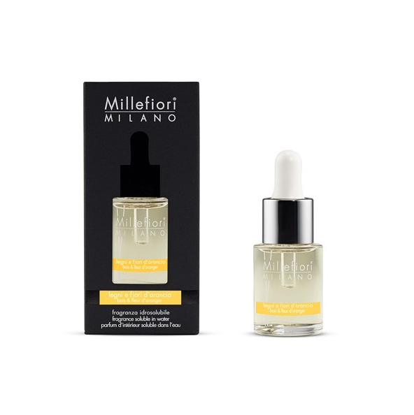 Vaj aromatik Millefiori Milano Wood and Orange Blossom, 15 ml