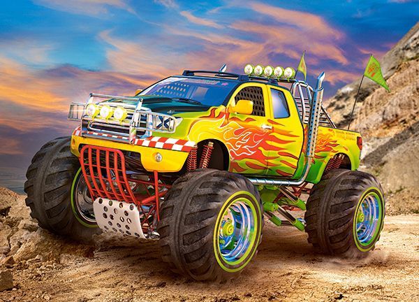 Castorland Monster Truck Сложувалка, 260 Парчиња