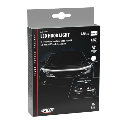 Shirit Led Spoiler E Bardhe 120cm 12v
