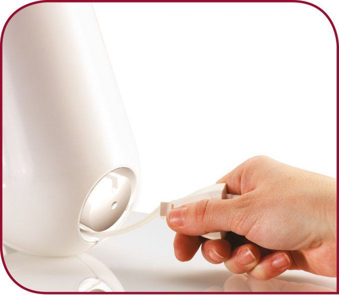 Makinë coptuese Tefal Fresh Express + MB756G31, 200 W, e bardhë/kuqe