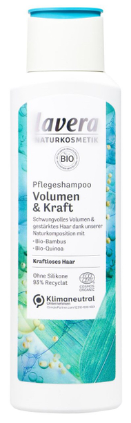 Shampoo për flokë Lavera, Volum & Craft, 250 ml