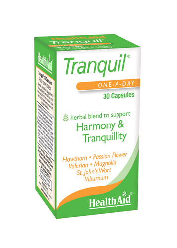 Kapsula Tranquil nga HealthAid, 30 copë