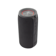 Altoparlant White Shark Conga BT 5.0 me ndriçim, 10W, i zi
