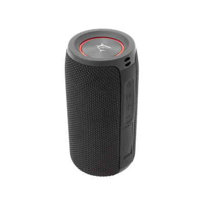 Altoparlant White Shark Conga BT 5.0 me ndriçim, 10W, i zi