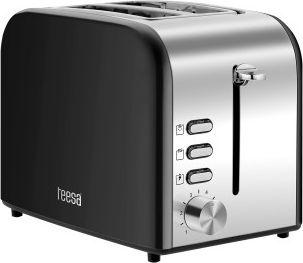 Toster Teesa TSA3300, 850W, 2 feta, i argjendtë