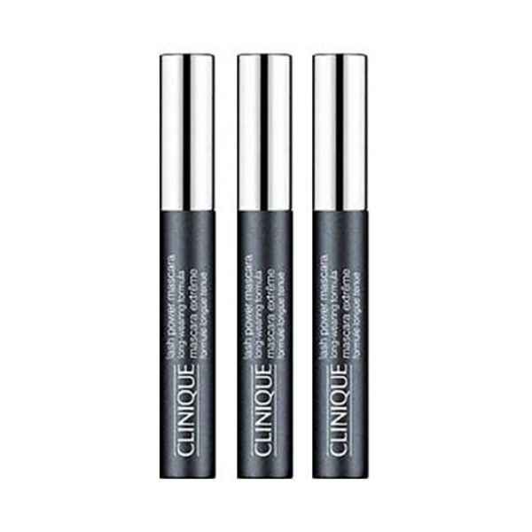 Set Clinique Power Mascara Trio Black 3 x 6 ml