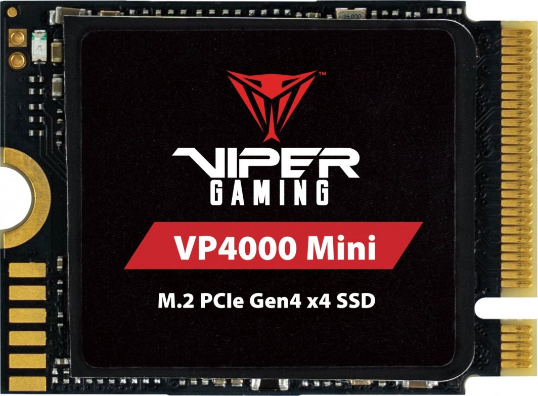 Disk SSD Patriot VP4000 Mini, 2TB, M.2 2230 PCI-E x4 Gen4 NVMe Disk SSD Patriot VP4000 Mini, 2TB, M.2 2230 PCI-E x4 Gen4 NVMe