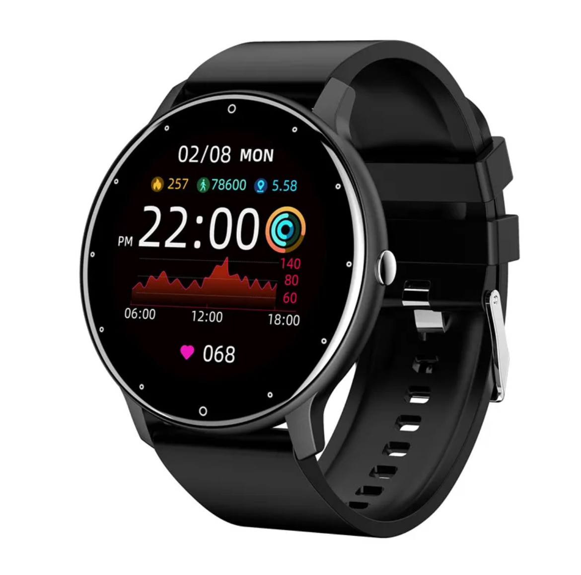 Orë e mençur Maxtop ZL02D, e zezë