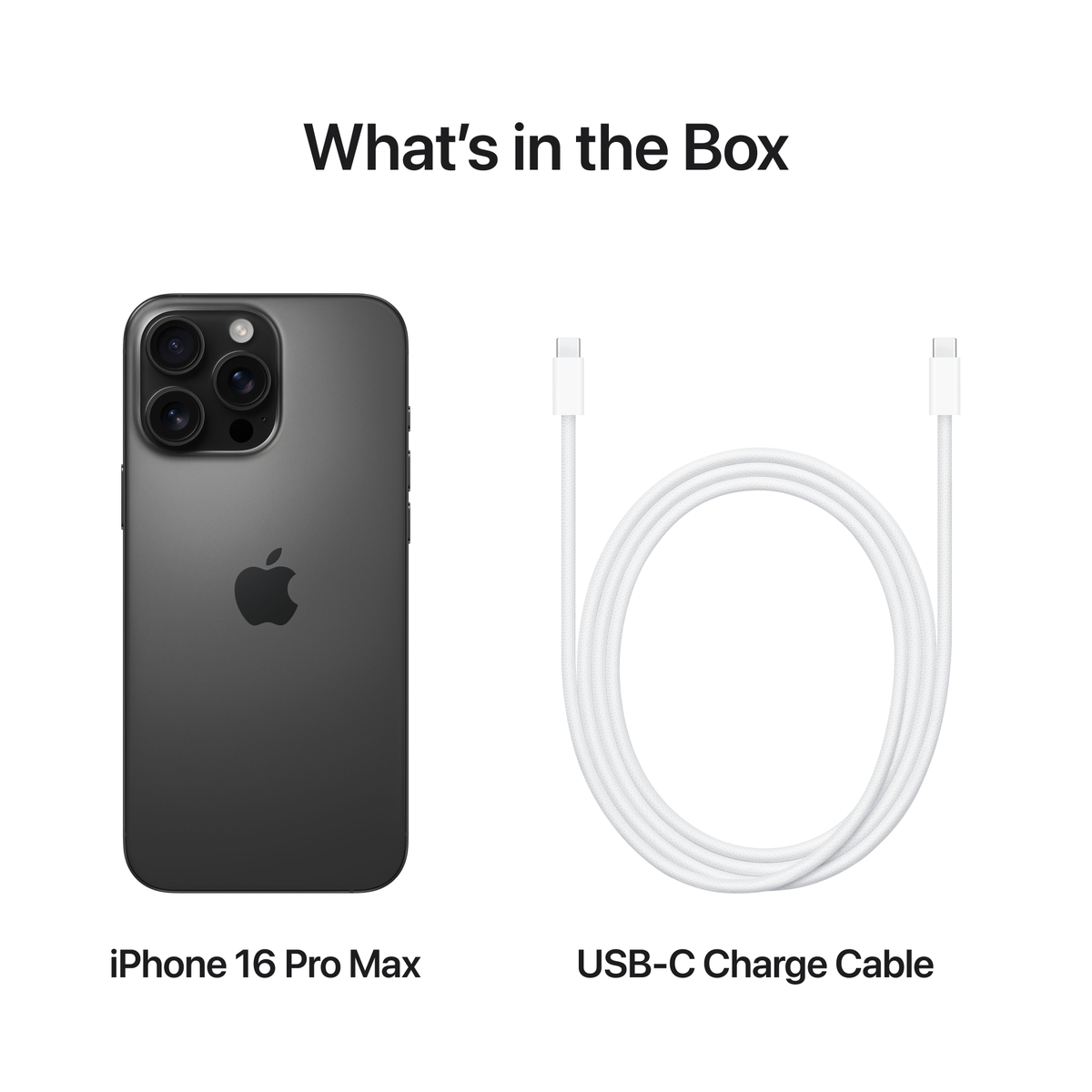 Apple iPhone 16 Pro Max, 256GB, Black Titanium