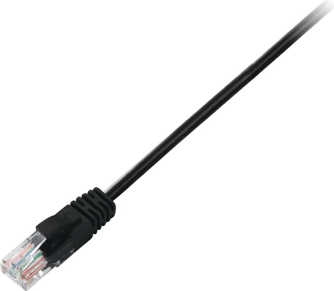 Kabllo V7 Patchcord Cat6, UTP, 0,5 m (V7CAT6UTP-50C-BLK-1E)
