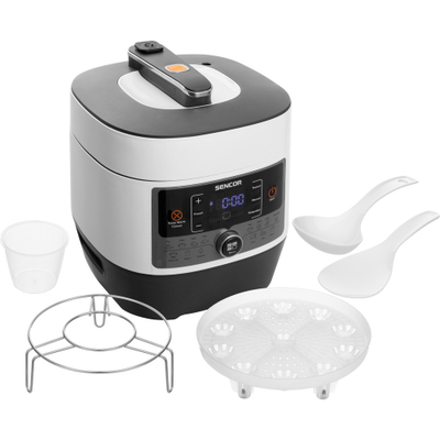 Tenxhere me presion Sencor SPR 3600WH, e bardhë, 5,7 l