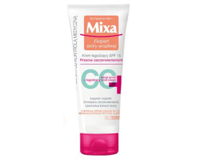 Krem kundër skuqjes Mixa SPF 15, 50 ml