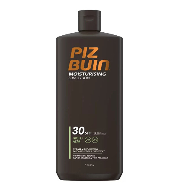 Лосион за заштита од сонце Piz Buin Moisturizing Sun Lotion SPF 30, 400 мл