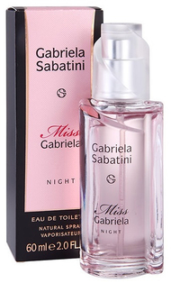 Eau de Toilette Gabriela Sabatini Miss Gabriela Night, 60ml Eau de Toilette Gabriela Sabatini Miss Gabriela Night, 60ml