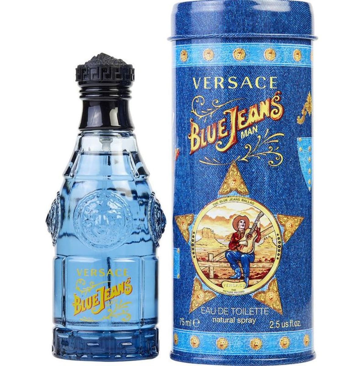 Eau de Toilette Versace Blue Jeans 75 ml